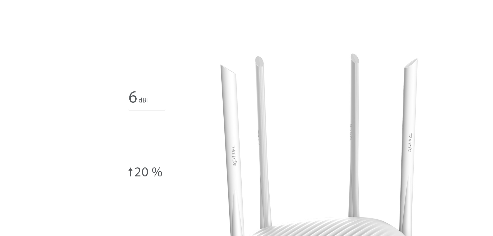 TENDA F9 600M Whole-Home Coverage Wi-Fi Router