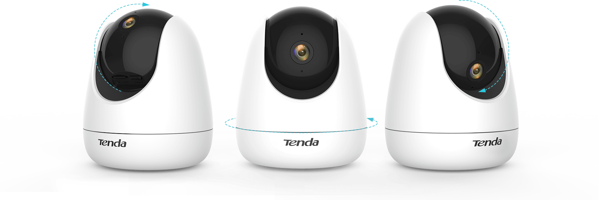 Tenda CP3 Cámara 1080P IP WiFi Vigilancia Interior Seguridad Domo 360º